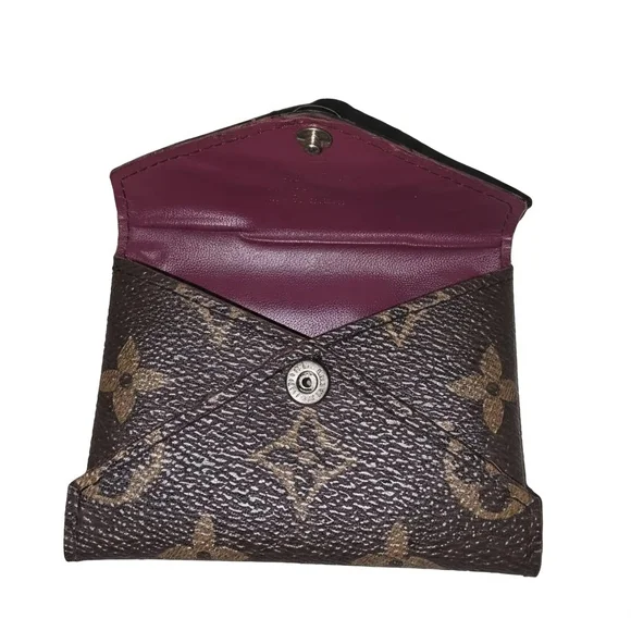 Louis Vuitton Brown and Tan Monogram Card Holder - Picture 6 of 6